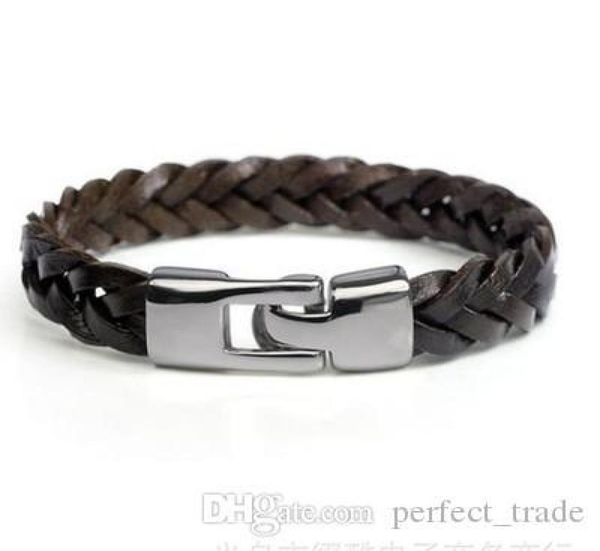 fashion designer bracelet retro mens bracelet vintage hand knitted leather bracelets business style jewelry classic 8037035, Golden;silver
fashion designer bracelet retro mens bracelet vintage hand knitted leather bracelets business style jewelry classic 8037035, Golden;silver