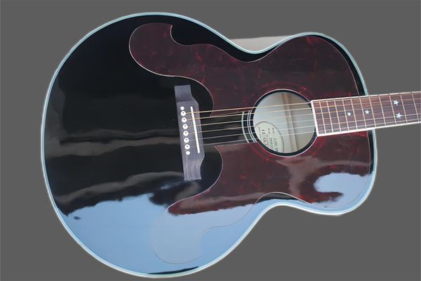 solid spruce 43 inch sj200 gloss black acoustic guitar star frets inlay rosewood fingerboard mahogany neck maple back & side wholesale
solid spruce 43 inch sj200 gloss black acoustic guitar star frets inlay rosewood fingerboard mahogany neck maple back & side wholesale