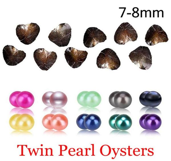 new diy 78mm freshwater akoya oyster with twins pearl mixed 27 colors circle natural pearl in vacuum package for gift8039824, White
new diy 78mm freshwater akoya oyster with twins pearl mixed 27 colors circle natural pearl in vacuum package for gift8039824, White
