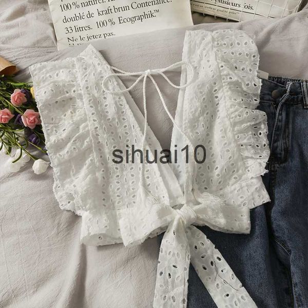 women's t-shirt sleeveless crop hollow out bow tanke slim fit solid color lace-up camisole 2021 new fashion casual versatile camis j23, White
women's t-shirt sleeveless crop hollow out bow tanke slim fit solid color lace-up camisole 2021 new fashion casual versatile camis j23, White