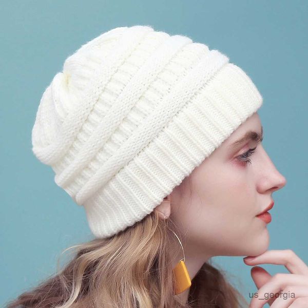caps color knitted beanies hat cap skully trendy warm chunky soft stretch cable knit winter hat for women fashion gift r230627, Blue;gray
caps color knitted beanies hat cap skully trendy warm chunky soft stretch cable knit winter hat for women fashion gift r230627, Blue;gray