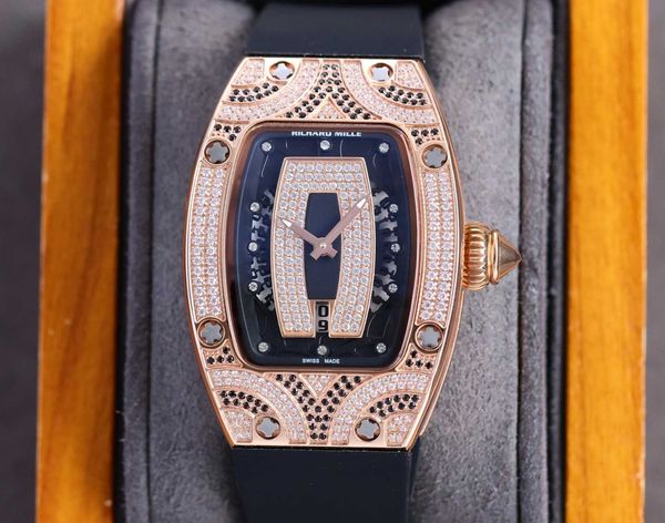 fantastic diamond r i c h a r d luxury super style female wrist watches rm007 rm07-01 montre designer high-end quality iced out bezel for wo, Slivery;brown
fantastic diamond r i c h a r d luxury super style female wrist watches rm007 rm07-01 montre designer high-end quality iced out bezel for wo, Slivery;brown