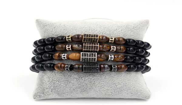 charm bracelets fashion mens matte onyx stone tiger eye combination with cubic zircon elastic stretch bracelet jewelry gift4968234, Golden;silver
charm bracelets fashion mens matte onyx stone tiger eye combination with cubic zircon elastic stretch bracelet jewelry gift4968234, Golden;silver
