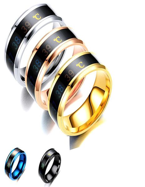 temperature monitor rings digital thermometer body temperature sensor smart rings wedding couple lovers rings suitable size tita9676176, Silver
temperature monitor rings digital thermometer body temperature sensor smart rings wedding couple lovers rings suitable size tita9676176, Silver