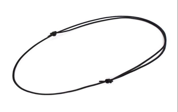 20pcslot black genuine leather chains cord knot slider long adjustable choker necklaces1293211, Silver
20pcslot black genuine leather chains cord knot slider long adjustable choker necklaces1293211, Silver