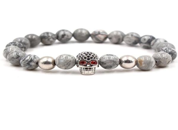 new fashion skull cubic zirconia bracelets grey agate stone helmet bracelets elastic bangles for gift1389967, Black
new fashion skull cubic zirconia bracelets grey agate stone helmet bracelets elastic bangles for gift1389967, Black