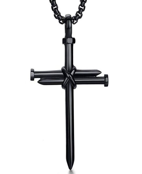 titanium steel nail cross prayer mens necklace pendant punk style personality male necklaces jewelry gift 4 colors1750804, Silver
titanium steel nail cross prayer mens necklace pendant punk style personality male necklaces jewelry gift 4 colors1750804, Silver
