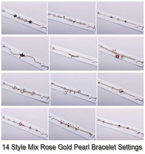14 styles pearl bracelet settings zircon rose gold bracelets for women settings mounting bracelet blank diy jewelry diy gift7037477, Slivery;crystal
14 styles pearl bracelet settings zircon rose gold bracelets for women settings mounting bracelet blank diy jewelry diy gift7037477, Slivery;crystal