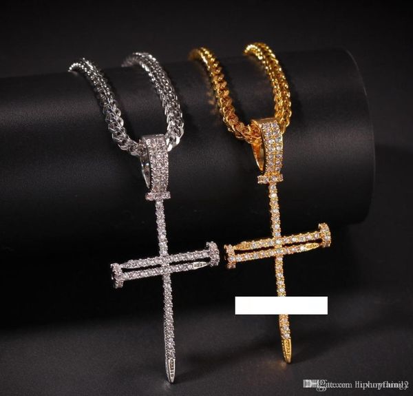 hip hop gold silver iced out cross pendant chains for mens jewelry with stainless steel miami cuban link or chain necklace1947298
hip hop gold silver iced out cross pendant chains for mens jewelry with stainless steel miami cuban link or chain necklace1947298
