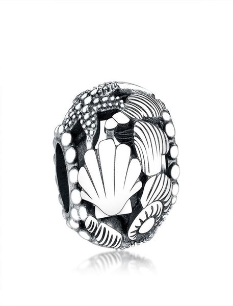 original 925 sterling silver bead openwork starfish shells hearts charms beads fit brand charm bracelet bangle diy jewelry4238852, Black
original 925 sterling silver bead openwork starfish shells hearts charms beads fit brand charm bracelet bangle diy jewelry4238852, Black
