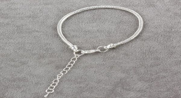 classic diy 925 silver plating chain bracelets fit europen charms beads lobster clasp bangles accessories jewelry 50pcs6330219, Black
classic diy 925 silver plating chain bracelets fit europen charms beads lobster clasp bangles accessories jewelry 50pcs6330219, Black