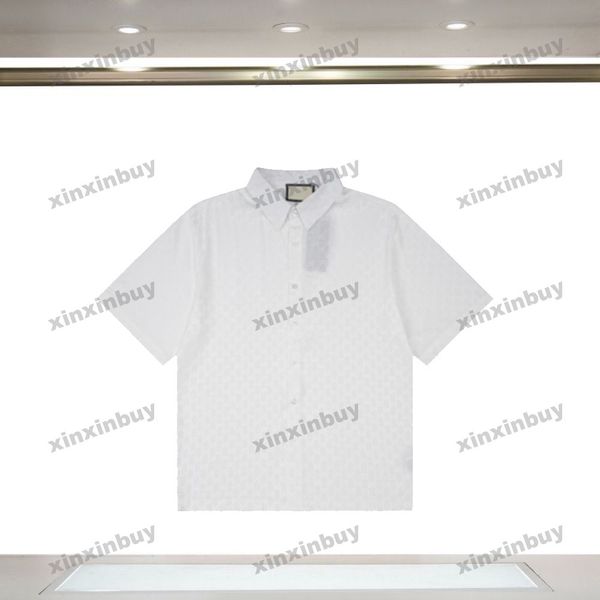 xinxinbuy men designer tee t shirt 23ss double letter jacquard printing short sleeve cotton women blue white xs-l, Black;brown
xinxinbuy men designer tee t shirt 23ss double letter jacquard printing short sleeve cotton women blue white xs-l, Black;brown