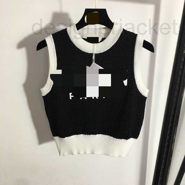 women's sweaters designer spring summer women sweater white black brand same style sleeveless crew neck fashion clothes 0wck
women's sweaters designer spring summer women sweater white black brand same style sleeveless crew neck fashion clothes 0wck