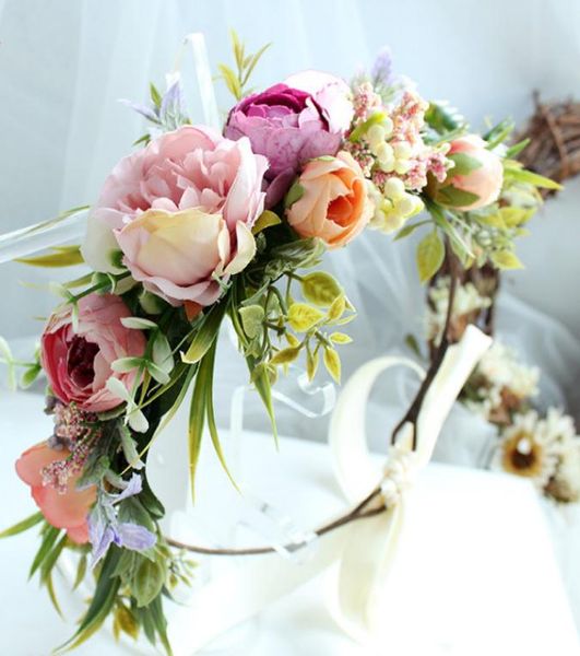 bridal flowers wreath boutique girls simulation stereo rose princess flowers crown children ribbon bows beach holiday hairbands ya1674994, Slivery;white
bridal flowers wreath boutique girls simulation stereo rose princess flowers crown children ribbon bows beach holiday hairbands ya1674994, Slivery;white