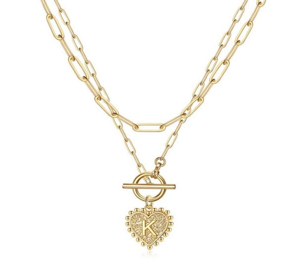 chains jacoso gold initial layered paperclip chain necklaces set for women heart letter engraved pendan chork necklace gifts2576184, Silver
chains jacoso gold initial layered paperclip chain necklaces set for women heart letter engraved pendan chork necklace gifts2576184, Silver