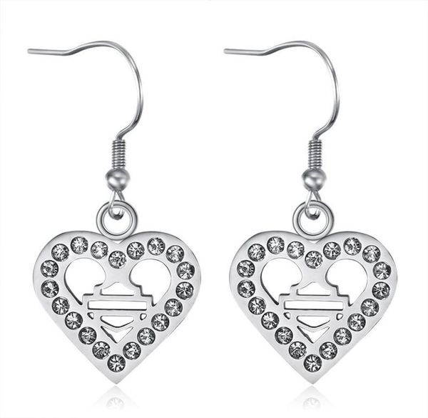 2pairslot new arrival clean crystal biker style earrings 316l stainless steel fashion jewelry motorbiker love heart earrin3747375, Silver
2pairslot new arrival clean crystal biker style earrings 316l stainless steel fashion jewelry motorbiker love heart earrin3747375, Silver