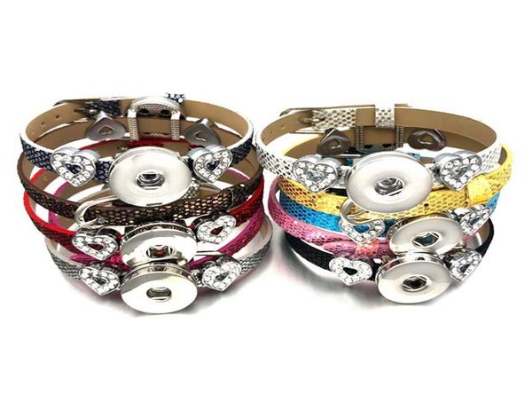 10 colors pu leather 021 fashion 18mm snap button bracelet interchangeable charm jewelry for women kids teenager 20cm6343404, Golden;silver
10 colors pu leather 021 fashion 18mm snap button bracelet interchangeable charm jewelry for women kids teenager 20cm6343404, Golden;silver