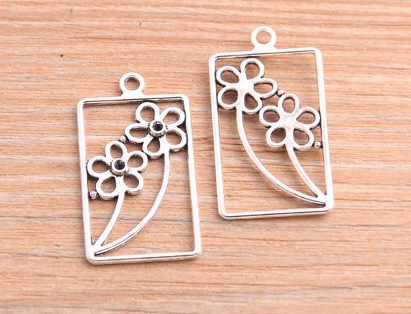 100pcslot tibetan silver alloy flower charms pendant for jewelry making 19x34mm7832783, Bronze;silver
100pcslot tibetan silver alloy flower charms pendant for jewelry making 19x34mm7832783, Bronze;silver