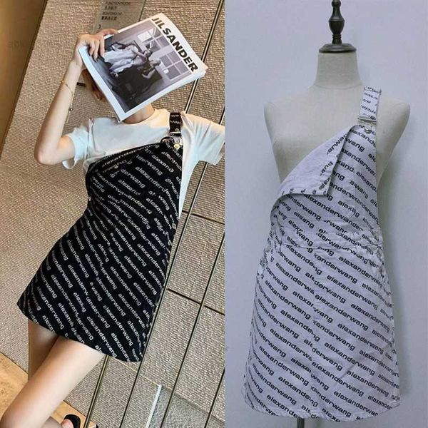 23 summer aw twill allover letter bullet screen age reducing skirt dress women's strap dress, Black;gray
23 summer aw twill allover letter bullet screen age reducing skirt dress women's strap dress, Black;gray