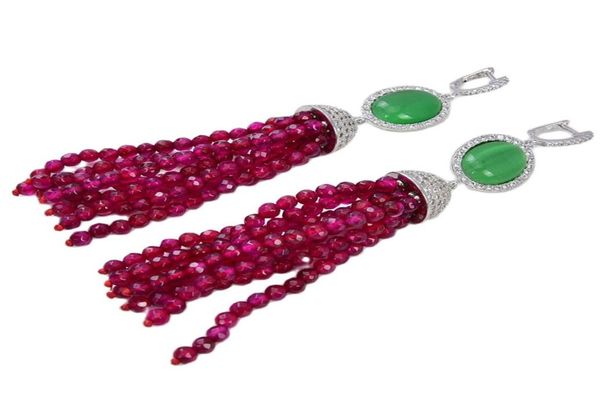guaiguai jewelry white pearl green jade crystal red agate earrings cz fitting handmade for women real gems stone lady fashion jewe1545073, Silver
guaiguai jewelry white pearl green jade crystal red agate earrings cz fitting handmade for women real gems stone lady fashion jewe1545073, Silver