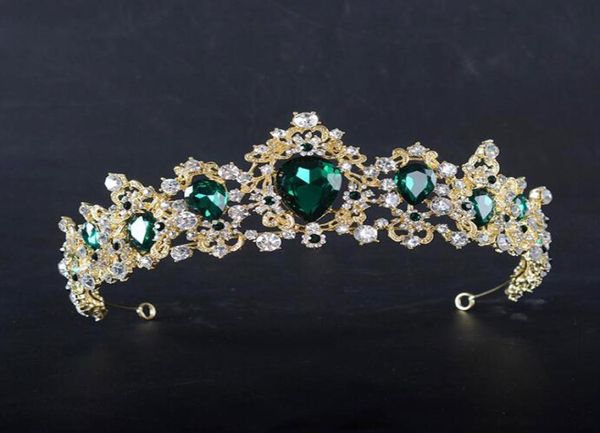 baroque red blue green crown crystal bridal tiaras vintage gold hair accessories wedding rhinestone diadem pageant crowns5507418, Slivery;golden
baroque red blue green crown crystal bridal tiaras vintage gold hair accessories wedding rhinestone diadem pageant crowns5507418, Slivery;golden