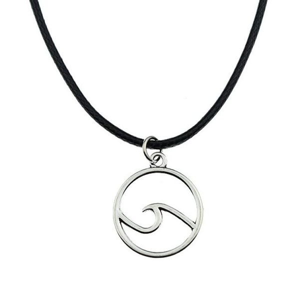 sell 20pcslot tibetan silver wave necklace choker charms pendant black leather necklace3597136
sell 20pcslot tibetan silver wave necklace choker charms pendant black leather necklace3597136
