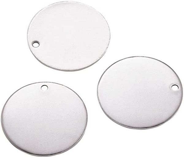 100pcs stainless steel round charms dog tag medal stamping blanks pendants for necklaces diy 8 10 12 15 18 20 25mm jewelry making 6696186, Bronze;silver
100pcs stainless steel round charms dog tag medal stamping blanks pendants for necklaces diy 8 10 12 15 18 20 25mm jewelry making 6696186, Bronze;silver