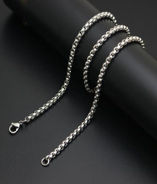 10pcs 25mm stainless steel box necklace chain for women men locket pendant7252294, Silver
10pcs 25mm stainless steel box necklace chain for women men locket pendant7252294, Silver