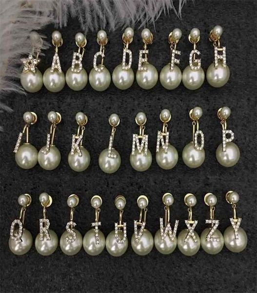 diamond inlaid 26 english alphabet pearl dangle gold charm earrings for women039s fashion party jewelry gifts4845835, Golden
diamond inlaid 26 english alphabet pearl dangle gold charm earrings for women039s fashion party jewelry gifts4845835, Golden