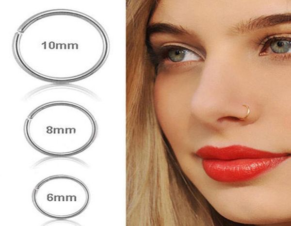 3pcsset stainless steel seamless segment rings nose hoops ear piercing tragus nose rings ear cartiliage tragus body jewelry2316215, Silver
3pcsset stainless steel seamless segment rings nose hoops ear piercing tragus nose rings ear cartiliage tragus body jewelry2316215, Silver