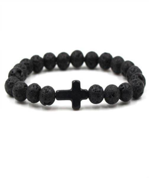 cross men bracelet brand whole cross men natural stone bracelet hand work black onyx volcano matte beaded bracelets kka6302322, Golden;silver
cross men bracelet brand whole cross men natural stone bracelet hand work black onyx volcano matte beaded bracelets kka6302322, Golden;silver