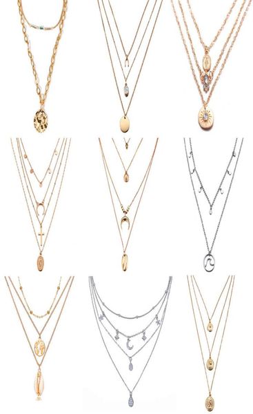 17km multilayer crystal moon necklaces pendants for women vintage charm gold choker necklace 2021 bohemian jewelry whole4341117, Silver
17km multilayer crystal moon necklaces pendants for women vintage charm gold choker necklace 2021 bohemian jewelry whole4341117, Silver