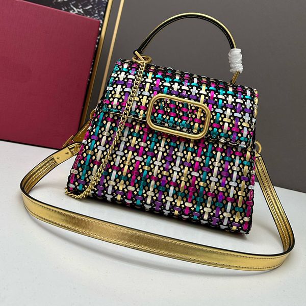 6a natural colorful weaving totes bag trapezoid handbags women hollow-out shoulder bag fashion cross body bags genuine leather handle gold b
6a natural colorful weaving totes bag trapezoid handbags women hollow-out shoulder bag fashion cross body bags genuine leather handle gold b