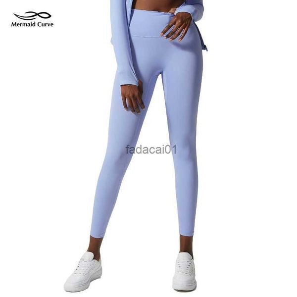 mermaid curve women tights fitness running yoga pants v back high waist stretch fabrics sport leggings push up gym clothing girl l230621, Black 
mermaid curve women tights fitness running yoga pants v back high waist stretch fabrics sport leggings push up gym clothing girl l230621, Black