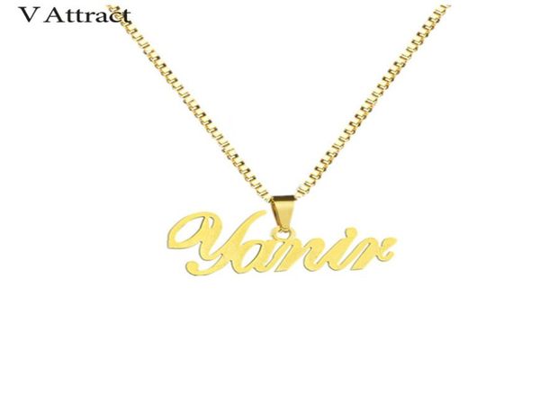 gold box chain custom jewelry personalized name pendant necklace handmade cursive nameplate choker women men bijoux bff gift6610081, Silver
gold box chain custom jewelry personalized name pendant necklace handmade cursive nameplate choker women men bijoux bff gift6610081, Silver