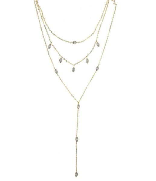 2018 fashion three layers tiny tear water drop long chain necklaces for women ladies pave shiny cz luxury weddin5823673, Silver
2018 fashion three layers tiny tear water drop long chain necklaces for women ladies pave shiny cz luxury weddin5823673, Silver