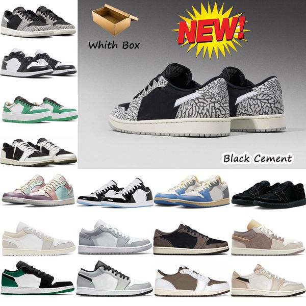 jumpman 1 low basketball shoes 1s reverse mocha black cement voodoo fragment cactus jack lows panda unc tear away silver men trainers women
jumpman 1 low basketball shoes 1s reverse mocha black cement voodoo fragment cactus jack lows panda unc tear away silver men trainers women