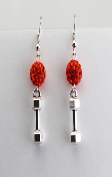 women earring jewelry silver dumbbell barbell red crystal pendent hook earrings fitness athlete charm jewelry gift provide dropshi2501115
women earring jewelry silver dumbbell barbell red crystal pendent hook earrings fitness athlete charm jewelry gift provide dropshi2501115