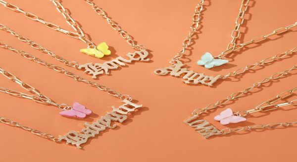sweet popular fashion layered necklace girls acrylic butterfly double layer letter alphabet angel pendant necklace jewelry gift fo6754103, Silver
sweet popular fashion layered necklace girls acrylic butterfly double layer letter alphabet angel pendant necklace jewelry gift fo6754103, Silver