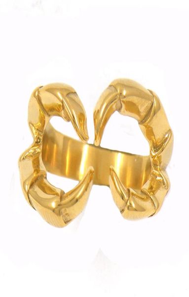 fanssteel stainless steel mens or womens punk vintage jewelry crab claw ring biker ring gift 13w75g22521756741, Silver
fanssteel stainless steel mens or womens punk vintage jewelry crab claw ring biker ring gift 13w75g22521756741, Silver