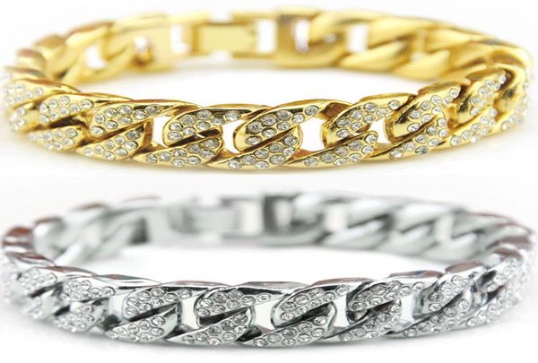 mens bracelets european and american hiphop full diamond cuban men039s bracelet luxury designer jewelry men bracelet7799008, Golden;silver
mens bracelets european and american hiphop full diamond cuban men039s bracelet luxury designer jewelry men bracelet7799008, Golden;silver