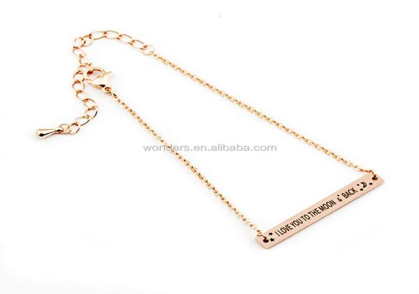 bracelet i love you to the moon and back stainls steel gold plate jewelry1695465, Golden;silver
bracelet i love you to the moon and back stainls steel gold plate jewelry1695465, Golden;silver