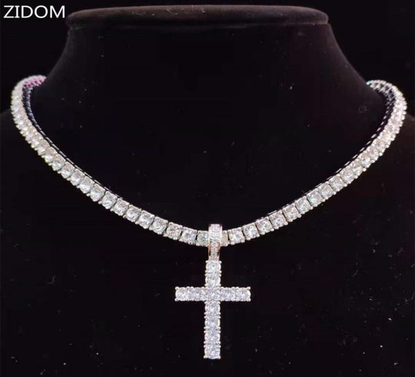 men women hip hop cross hanger chain tennis iced out bling s hiphop jewelry gift1620651, Silver
men women hip hop cross hanger chain tennis iced out bling s hiphop jewelry gift1620651, Silver