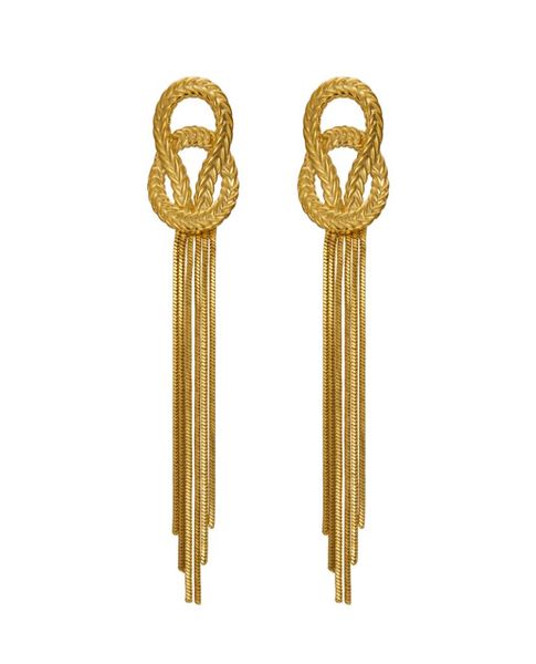 vintage women earring metal knot chain stud earrings for women punk jewelry gold chain tassel earring pendant gothic brincos femme8788948, Golden;silver
vintage women earring metal knot chain stud earrings for women punk jewelry gold chain tassel earring pendant gothic brincos femme8788948, Golden;silver
