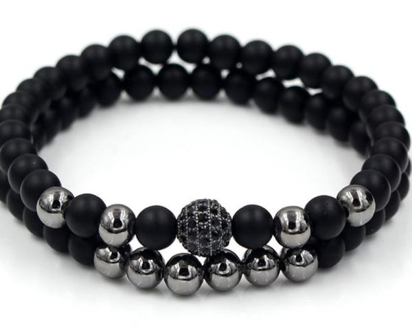 6mm 2pcslot yjh2 gold silver copper cz zircon cubic zirconia elastic adjusted charm nature stone frosted agate onyx bracelet1340119, Black
6mm 2pcslot yjh2 gold silver copper cz zircon cubic zirconia elastic adjusted charm nature stone frosted agate onyx bracelet1340119, Black