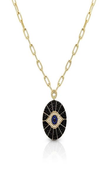 gold filled black cubic zirconia round coin evil eye pendant necklace wide open link chain for women 2010141494156, Silver
gold filled black cubic zirconia round coin evil eye pendant necklace wide open link chain for women 2010141494156, Silver
