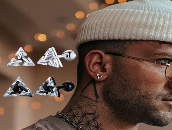 men stud earring charm triangle pierced crystal zircon stud earringsstainless steel tiny minimalist studs for mens women jewelry3440242, Golden
men stud earring charm triangle pierced crystal zircon stud earringsstainless steel tiny minimalist studs for mens women jewelry3440242, Golden
