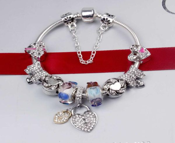 charm bracelet 925 silver fashion bracelets love heart pendant bangle charm beads mother bracelet for mothers day diy jewelry acce1857263, Golden;silver
charm bracelet 925 silver fashion bracelets love heart pendant bangle charm beads mother bracelet for mothers day diy jewelry acce1857263, Golden;silver