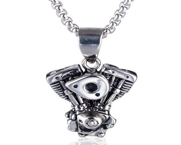 engine motorcycle biker necklace personalized punk hip hop pendant necklaces for men and women stainless steel chain4798216, Silver
engine motorcycle biker necklace personalized punk hip hop pendant necklaces for men and women stainless steel chain4798216, Silver
