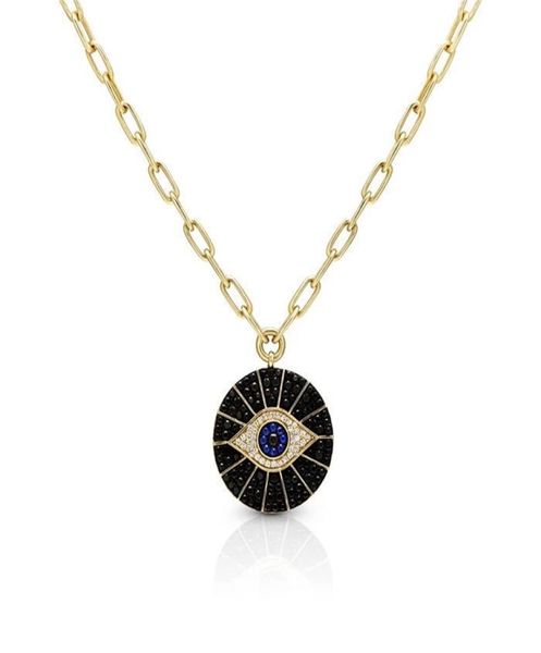 gold filled black cubic zirconia round coin evil eye pendant necklace wide open link chain for women 2010148636403, Silver
gold filled black cubic zirconia round coin evil eye pendant necklace wide open link chain for women 2010148636403, Silver